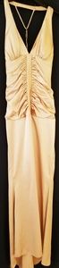 Gold fromal dress